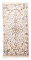 Tapis persan Mayar - Rectangle / Argent / 100 x 150 cm Rectangle