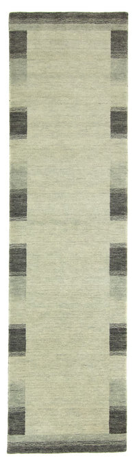 Tapis de couloir Tapis Gabbeh - Indus - 200 x 80 cm - argent