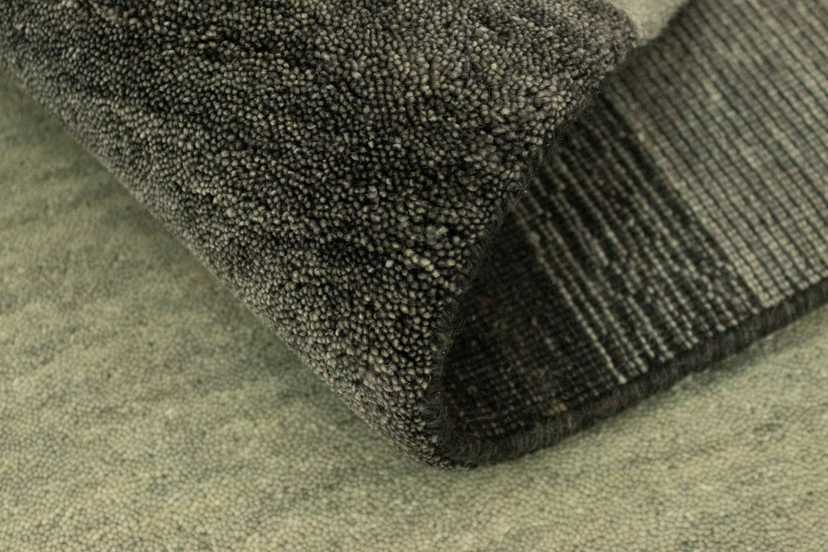 Tapis de couloir Tapis Gabbeh - Indus - 200 x 80 cm - argent