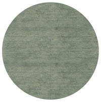 Tapis Gabbeh - Indus ronde  - 200 x 200 cm - argent