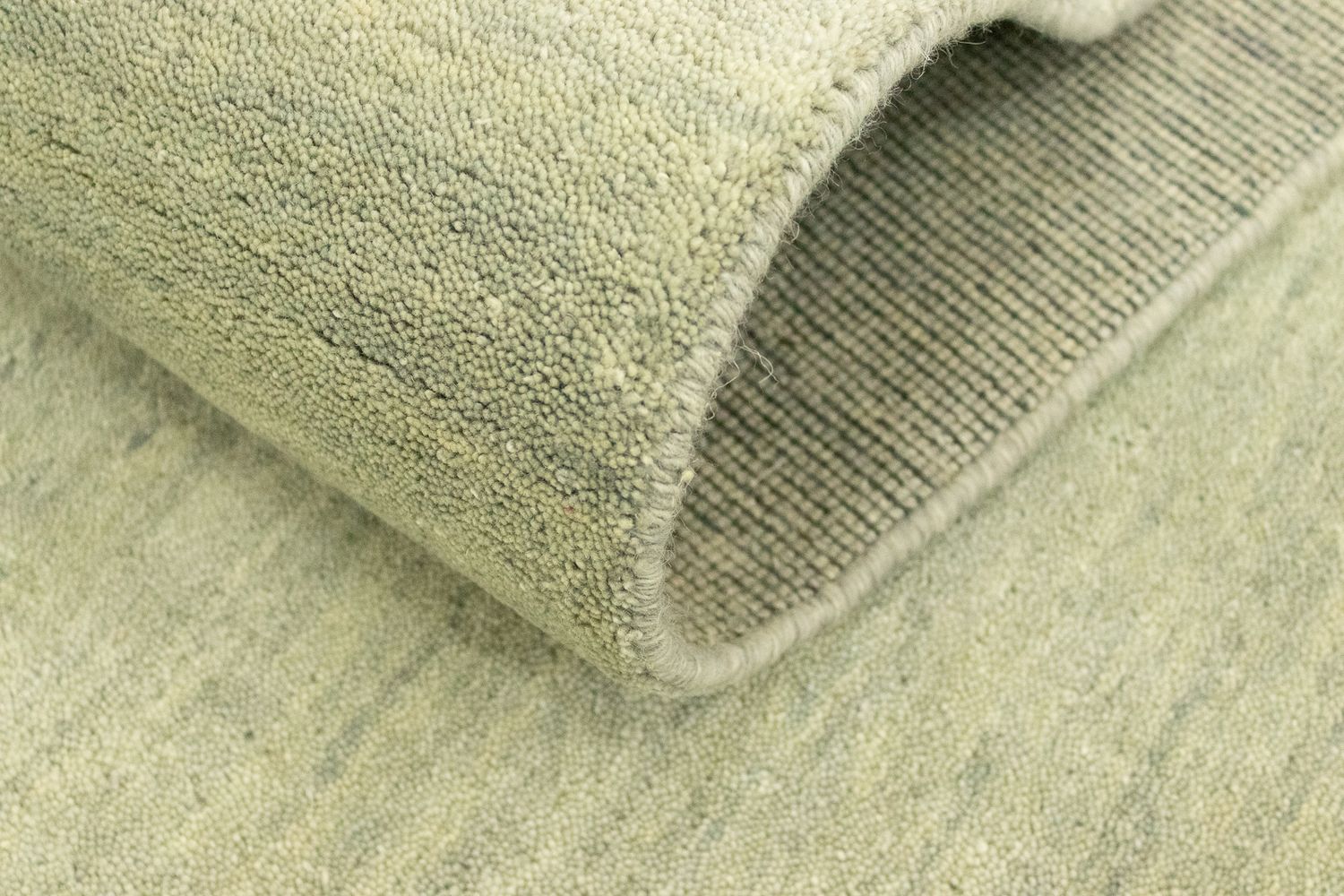 Tapis Gabbeh - Indus - 160 x 90 cm - argent