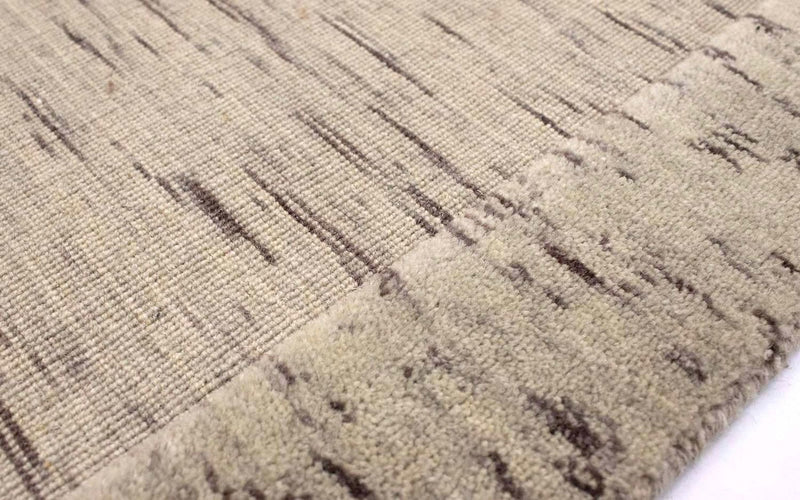 Tapis en laine - 90 x 60 cm - argent