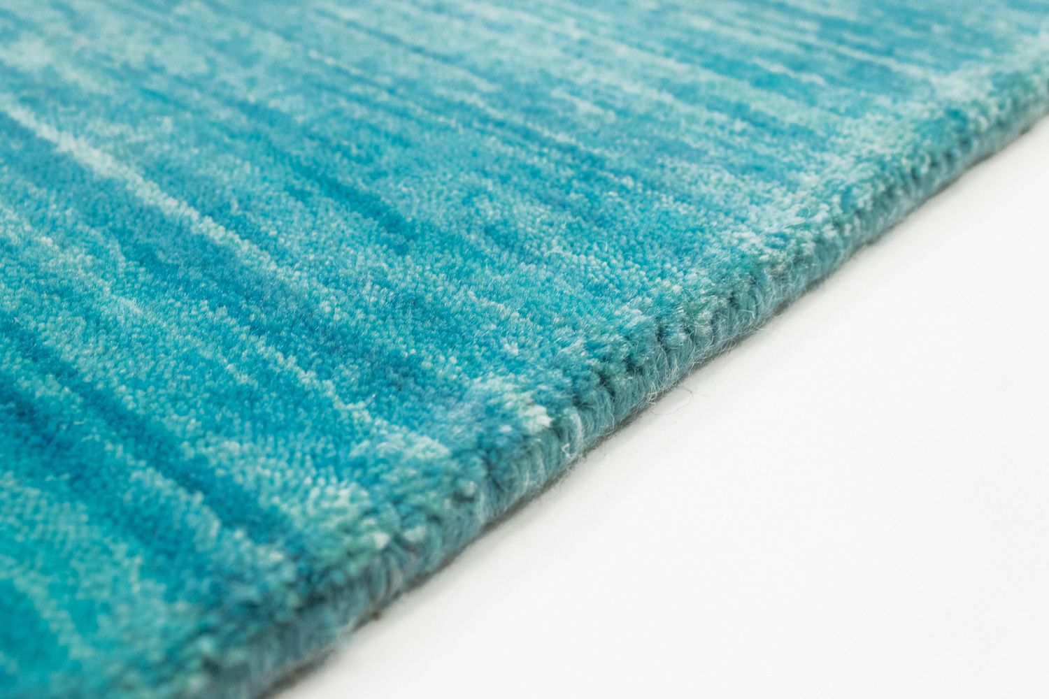 Tapis Gabbeh - Loribaft Softy - 400 x 300 cm - turquoise