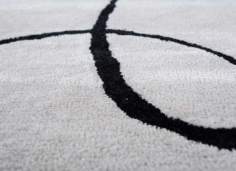 Tapis en laine - 330 x 240 cm - gris clair