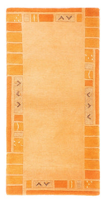 Tapis Népalais - 140 x 70 cm - orange