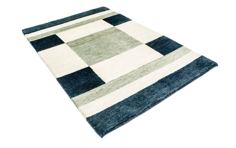 Tapis Gabbeh - Indus - 165 x 110 cm - vert
