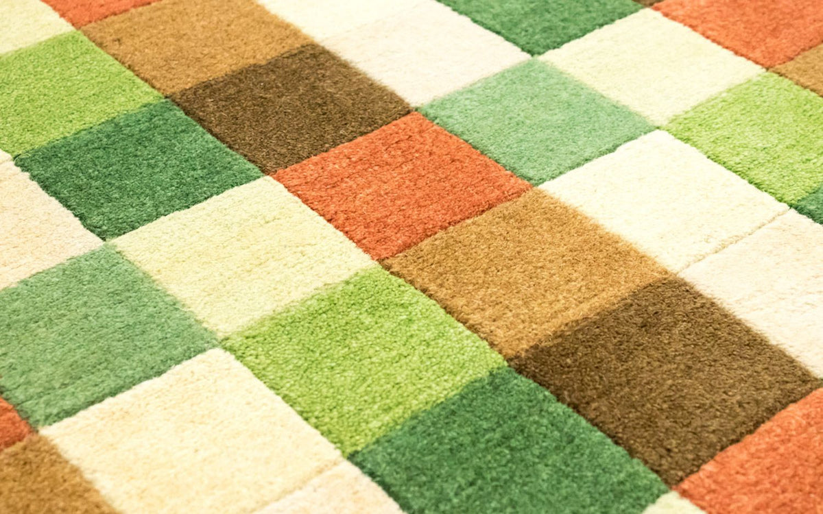Tapis Népalais - 230 x 160 cm - vert