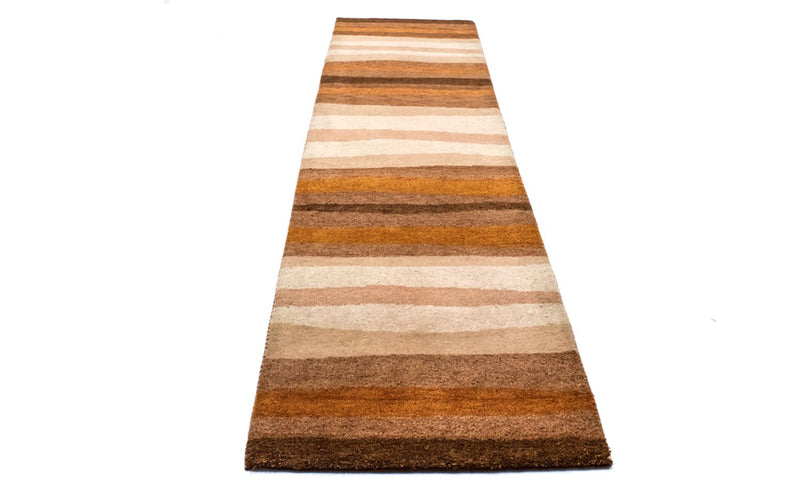 Tapis de couloir Tapis Gabbeh - Indus - 300 x 80 cm - multicolore