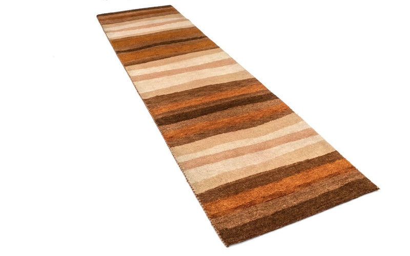 Tapis de couloir Tapis Gabbeh - Indus - 300 x 80 cm - multicolore