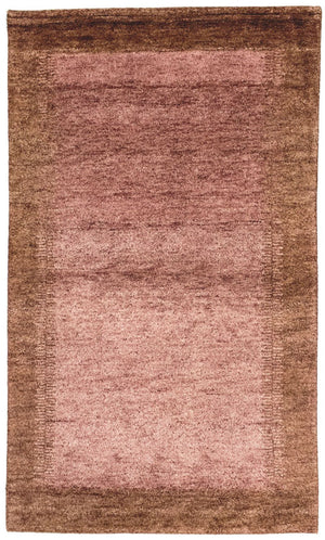 Tapis Gabbeh - Indus - 165 x 100 cm - marron