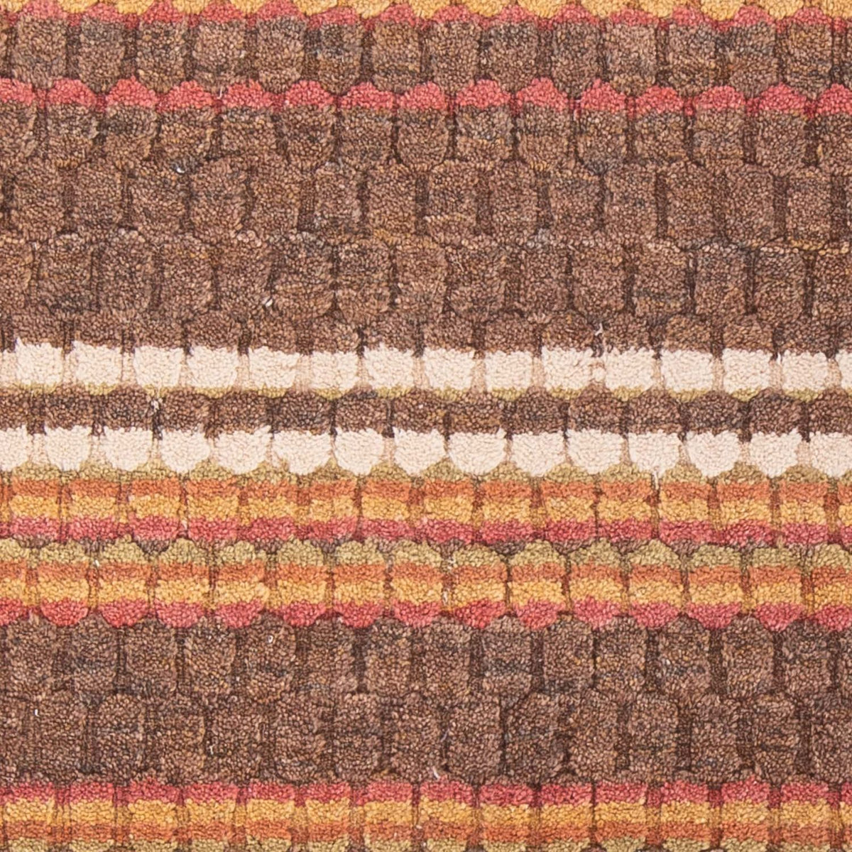Tapis Gabbeh - Loribaft Softy - 150 x 100 cm - marron foncé