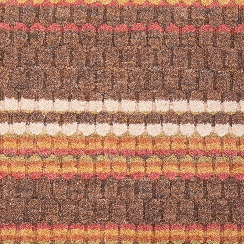 Tapis Gabbeh - Loribaft Softy - 150 x 100 cm - marron foncé