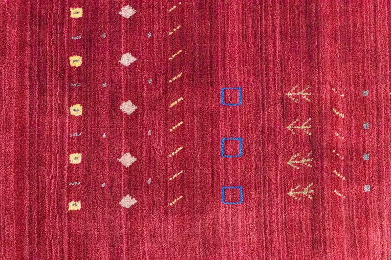 Tapis en laine - 240 x 170 cm - rouge
