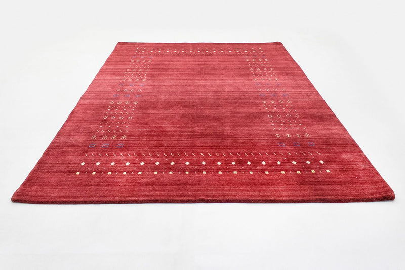 Tapis en laine - 240 x 170 cm - rouge