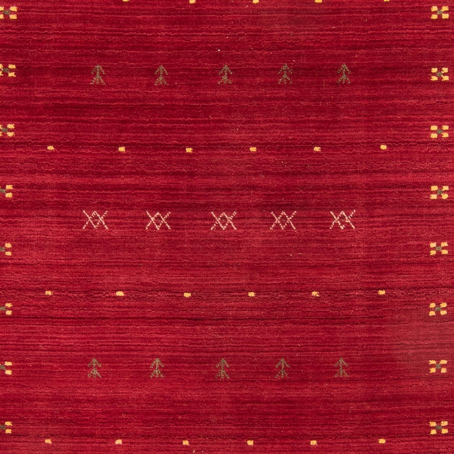 Tapis Gabbeh - Loribaft Softy - 240 x 170 cm - rouge foncé