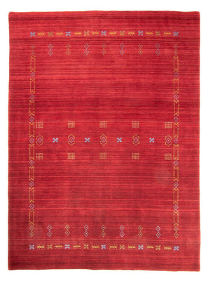 Tapis Gabbeh - Loribaft Softy - 240 x 170 cm - rouge foncé