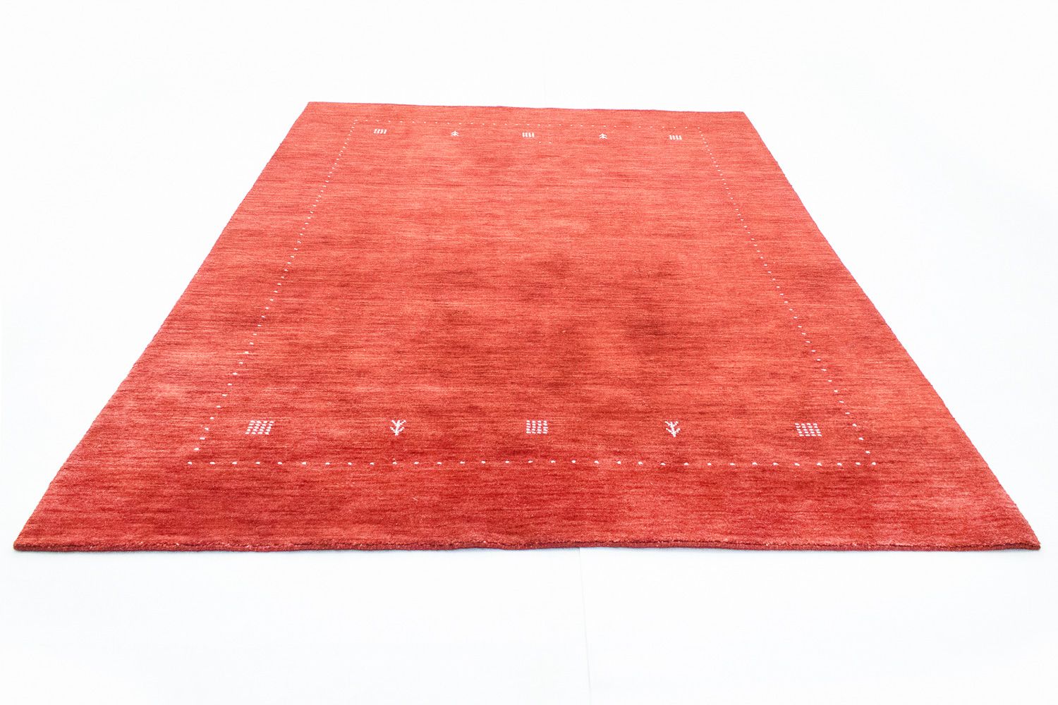 Tapis Gabbeh - Softy - 240 x 170 cm - rouge