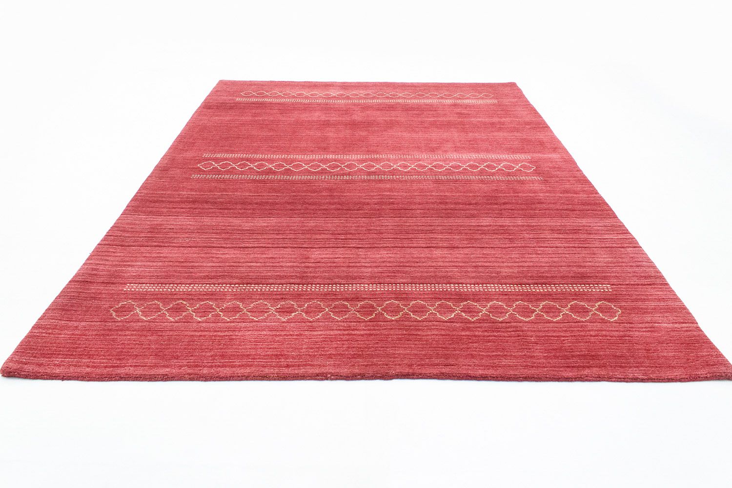 Tapis Gabbeh - Softy - 240 x 170 cm - rouge