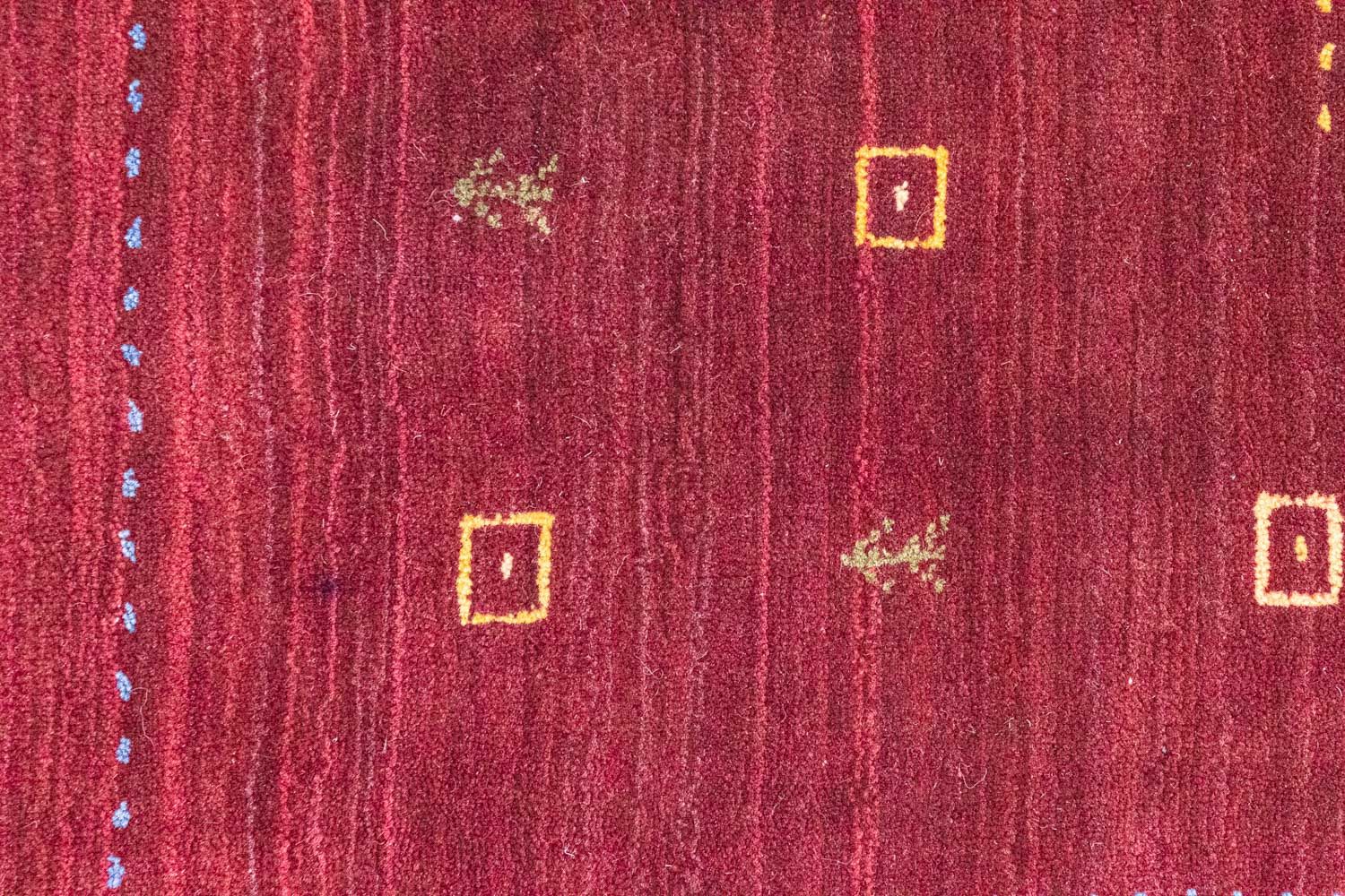 Tapis Gabbeh - Softy - 240 x 170 cm - rouge