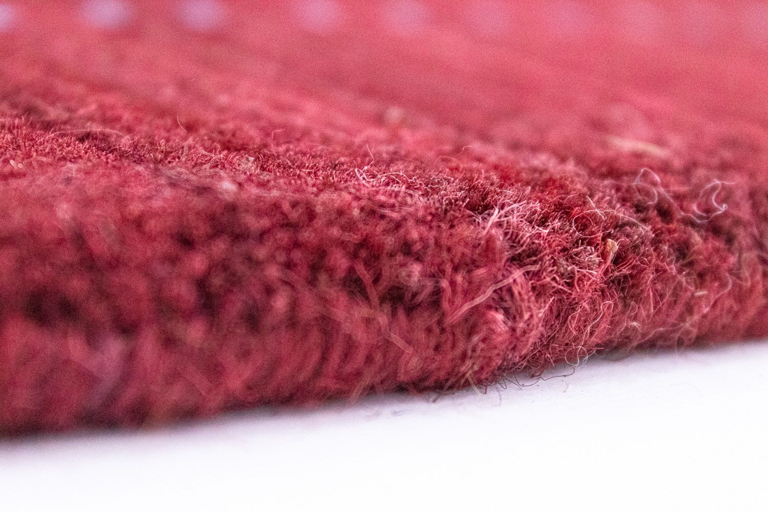 Tapis Gabbeh - Softy - 240 x 170 cm - rouge
