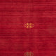Tapis Gabbeh - Loribaft Softy - 240 x 170 cm - rouge foncé