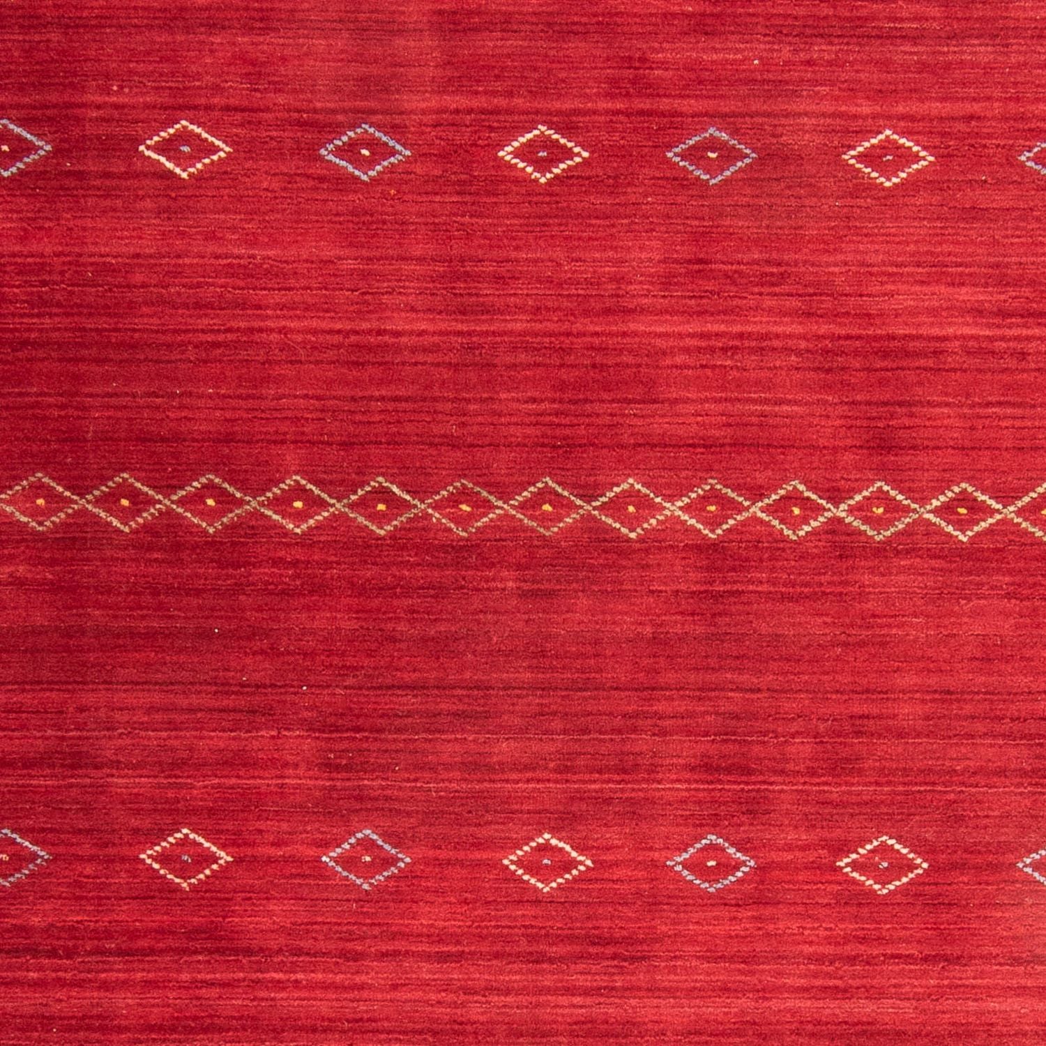 Tapis Gabbeh - Loribaft Softy - 240 x 170 cm - rouge foncé
