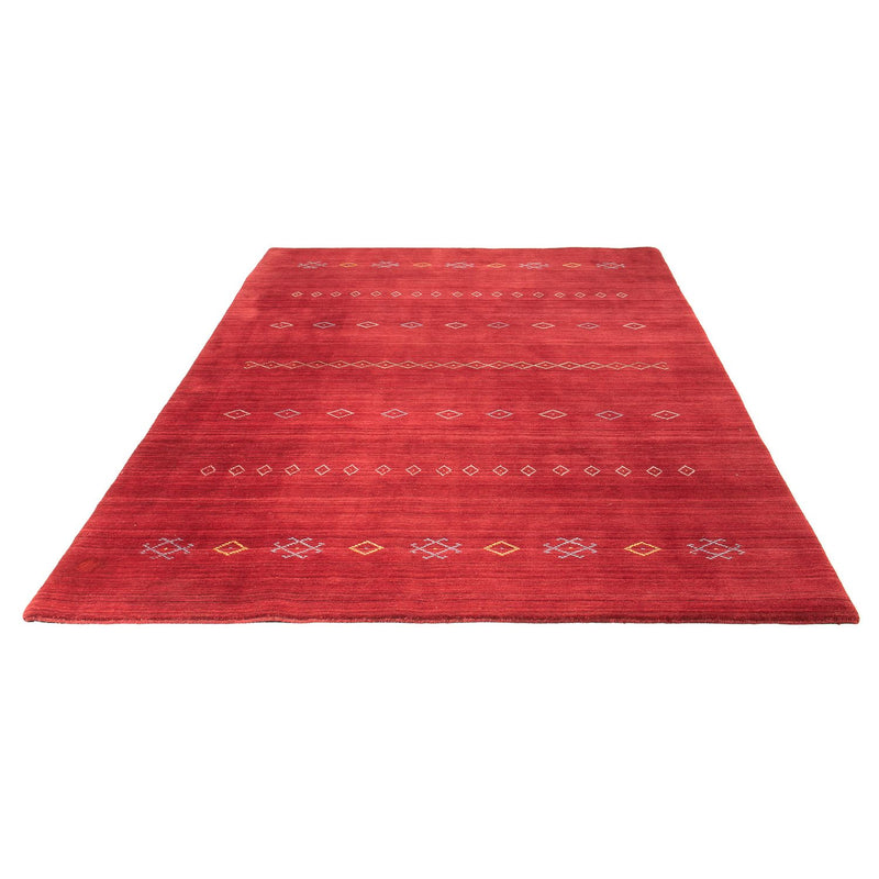 Tapis Gabbeh - Loribaft Softy - 240 x 170 cm - rouge foncé
