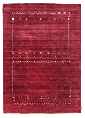 Tapis en laine - 240 x 170 cm - rouge