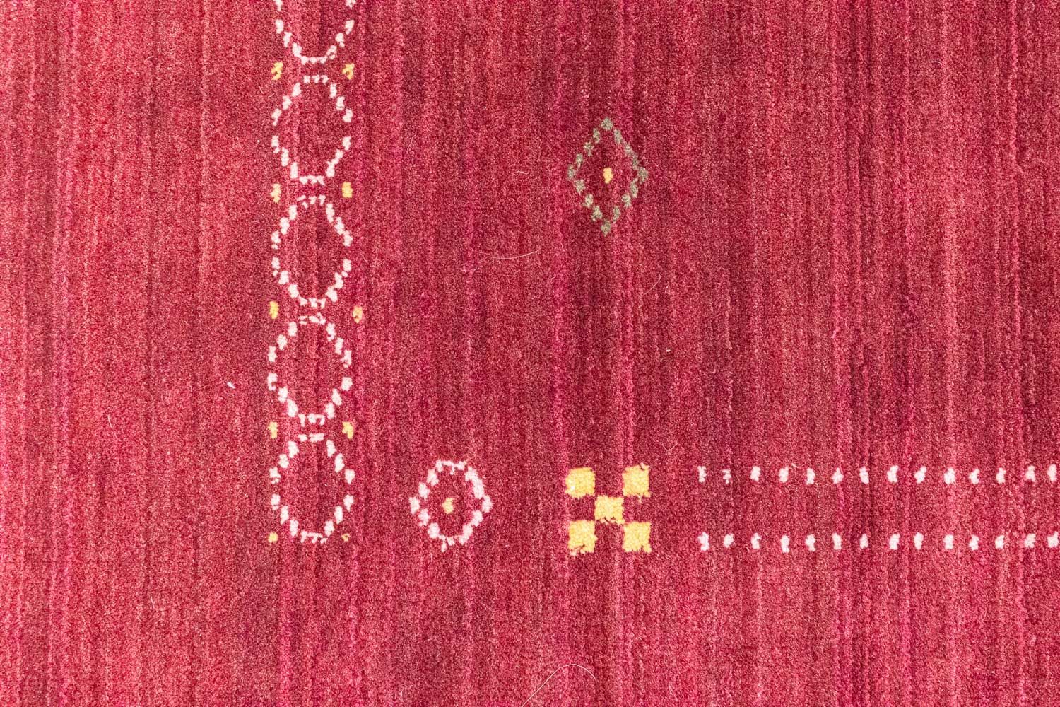 Tapis en laine - 240 x 170 cm - rouge