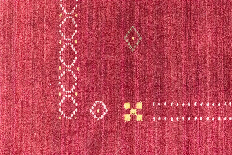 Tapis en laine - 240 x 170 cm - rouge
