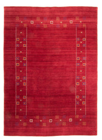 Tapis Gabbeh - Loribaft Softy - 240 x 170 cm - rouge foncé