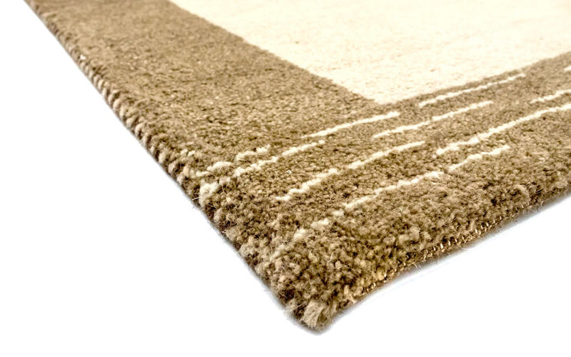 Tapis Gabbeh - Indus - 165 x 90 cm - beige