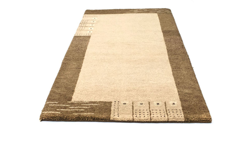 Tapis Gabbeh - Indus - 165 x 90 cm - beige