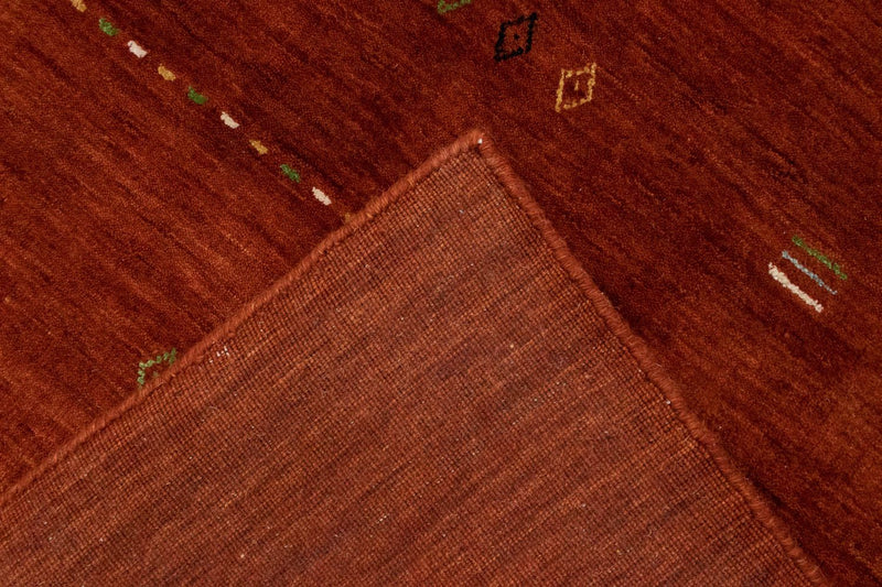 Tapis Gabbeh - Softy - 300 x 250 cm - rouille