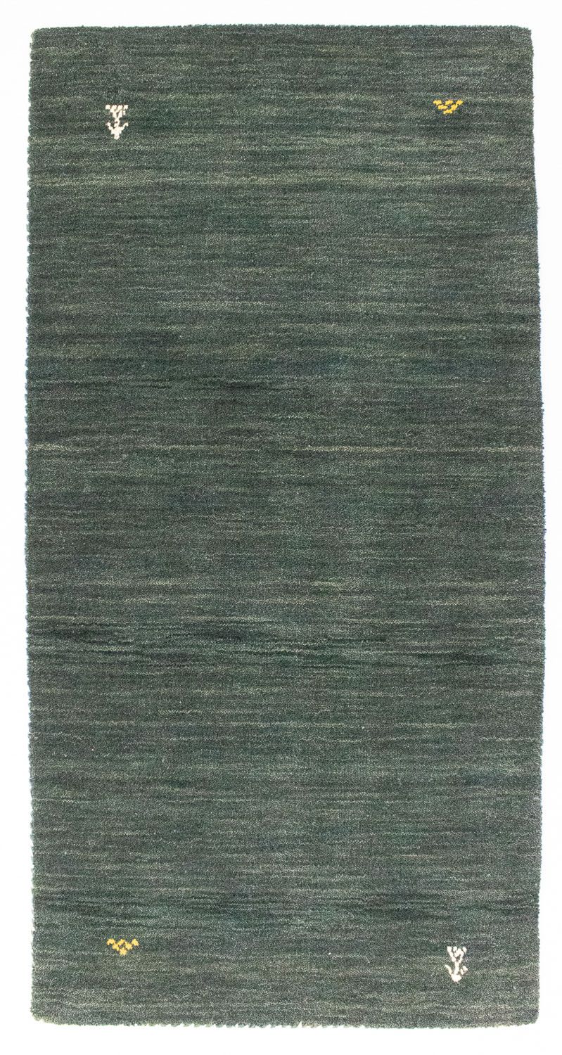 Tapis Gabbeh - Softy - 120 x 70 cm - vert