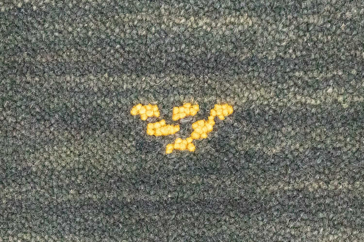 Tapis Gabbeh - Softy - 120 x 70 cm - vert