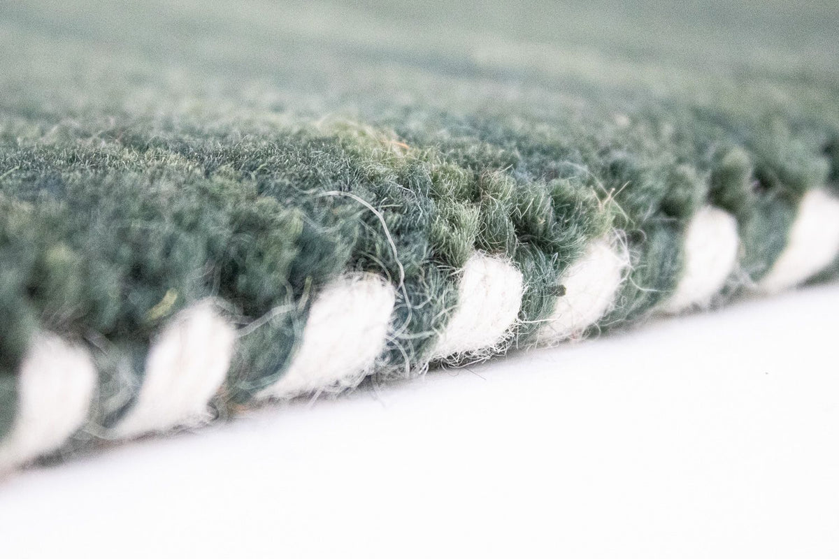 Tapis Gabbeh - Softy - 120 x 70 cm - vert