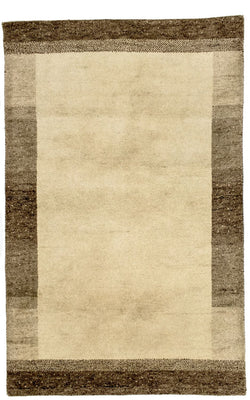 Tapis Gabbeh - Indus - 180 x 120 cm - beige