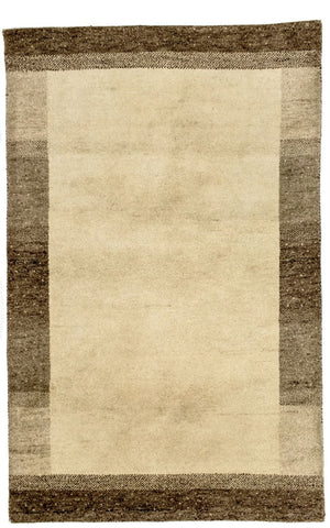 Tapis Gabbeh - Indus - 180 x 120 cm - beige