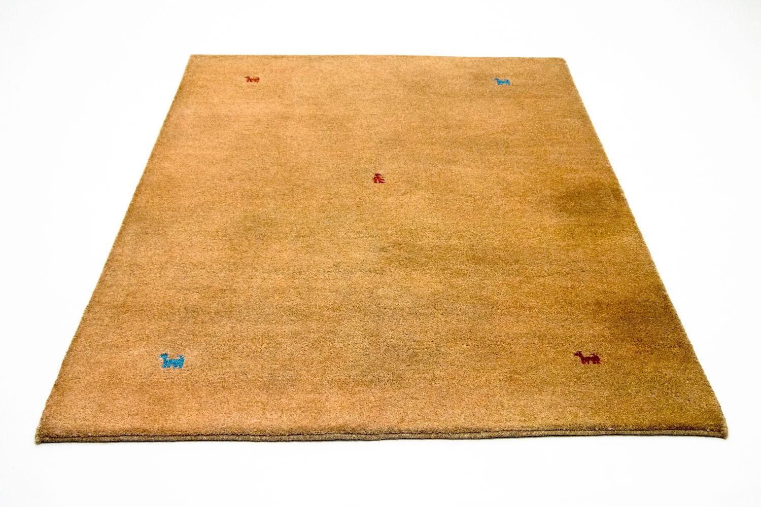 Tapis Gabbeh - Indus - 200 x 140 cm - marron
