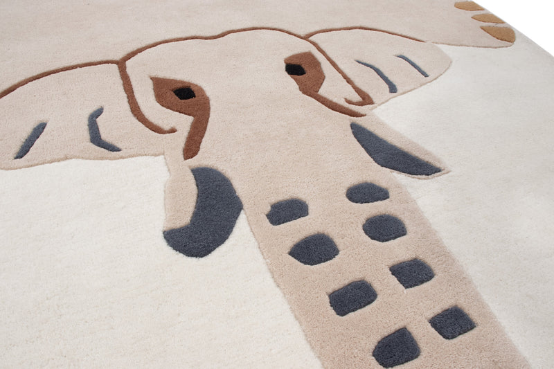 Tapis pour enfants Elephant - Tapis en laine
