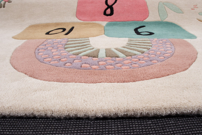 Marelle Chiffres Tapis de Jeu