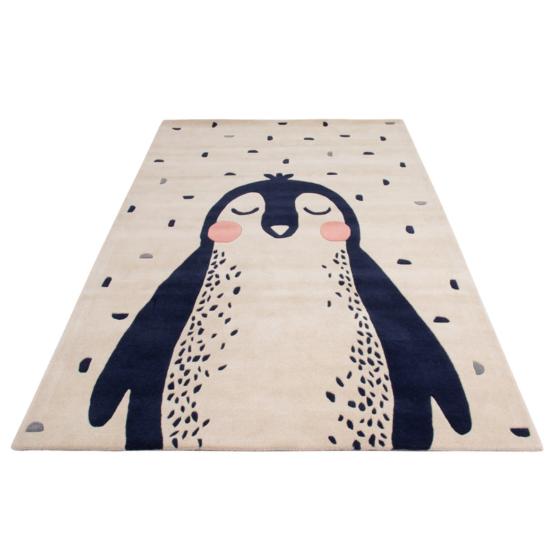 Tapis pour enfants Pinguin Antarktika - Tapis en laine