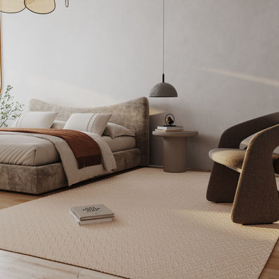 Tapis en laine - Pure Cloud - rectangle