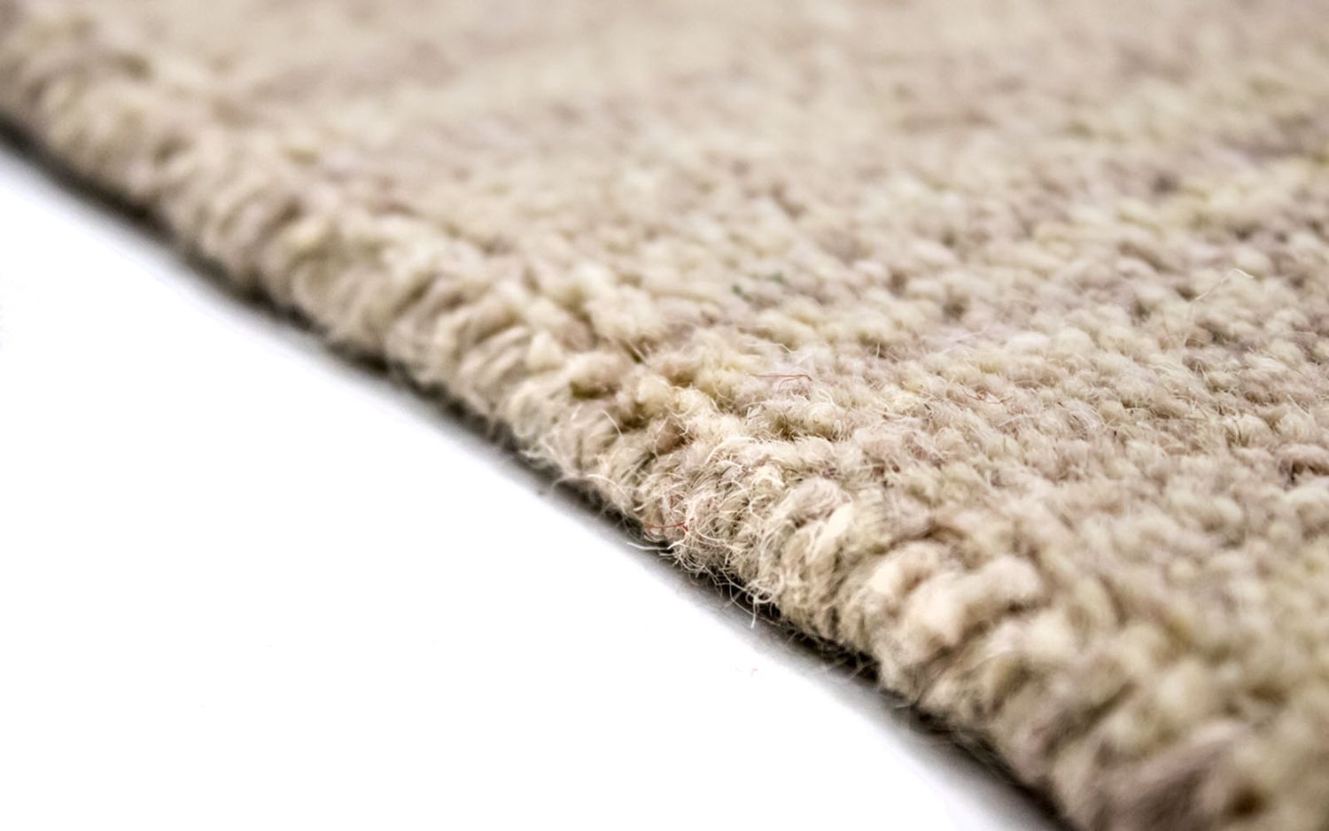 Tapis en laine - 300 x 200 cm - beige