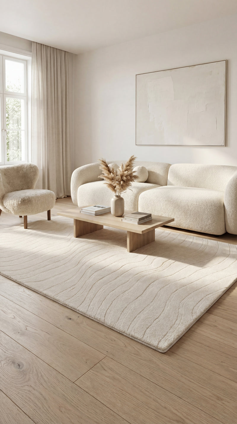 Tapis en laine ElegantMinimalism - Tapis en laine