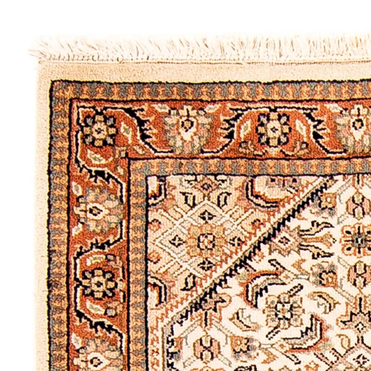 Tapis oriental - Bidjar - Indus - 140 x 70 cm - beige