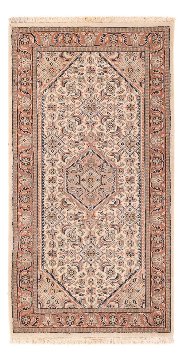 Tapis oriental - Bidjar - Indus - 140 x 70 cm - beige foncé