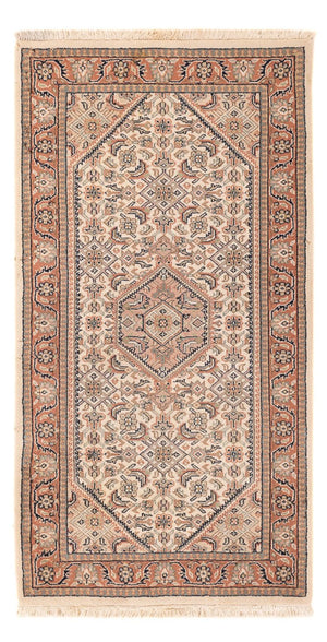 Tapis oriental - Bidjar - Indus - 140 x 70 cm - beige foncé