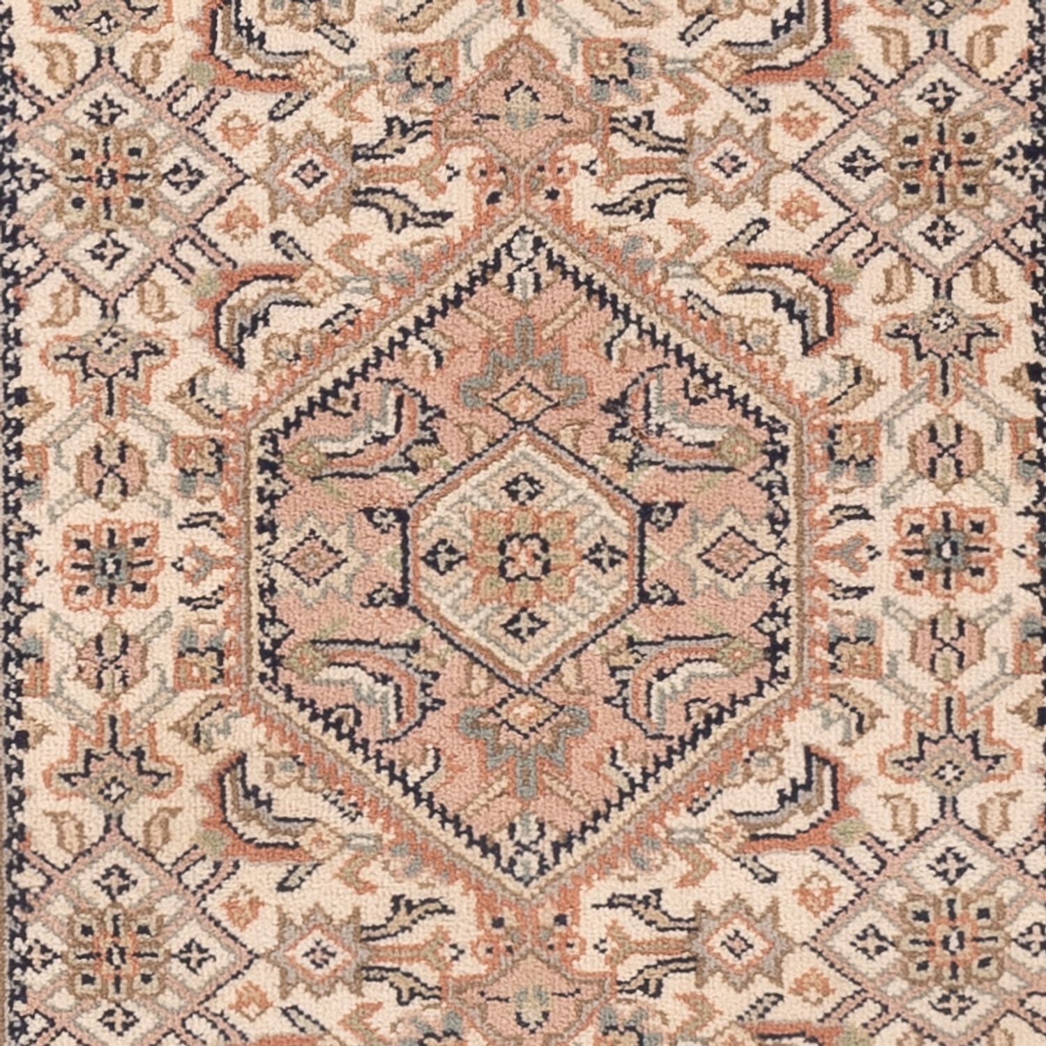 Tapis oriental - Bidjar - Indus - 140 x 70 cm - beige foncé